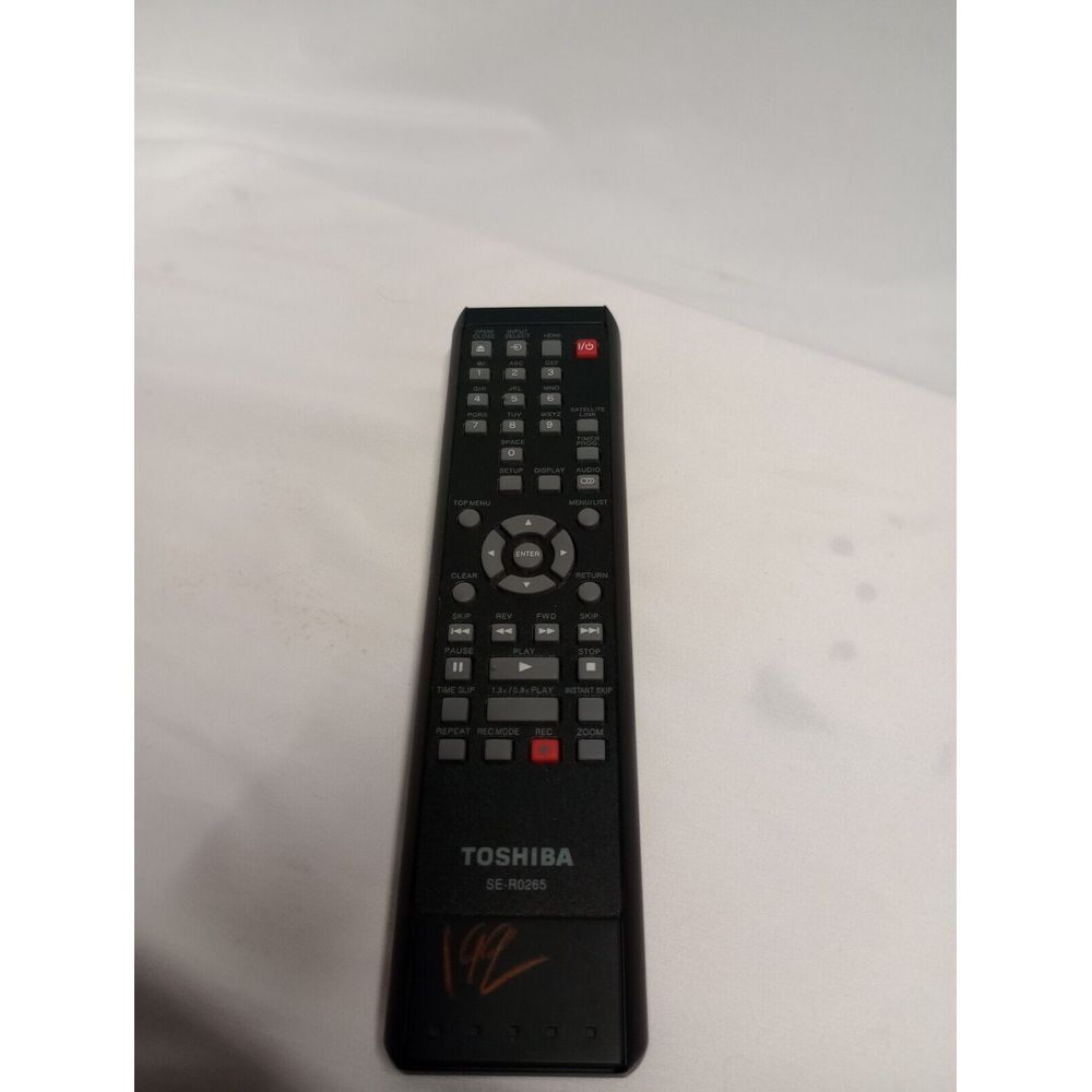 Genuine Toshiba SE-R0265‎ DVD Player Remote Control